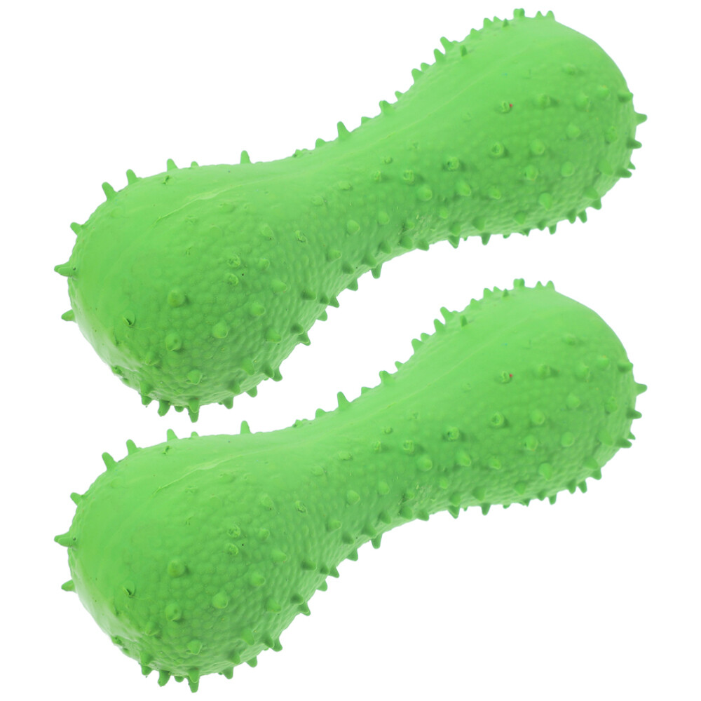 2pcs Dog Squeaky Toys Interactive Puppy Toys Shaped Puppy Molar Toys