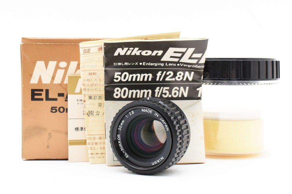 Nikon EL-NIKKOR 50mm f/2.8n N Enlarging Lens w/case from Japan [excellent++]