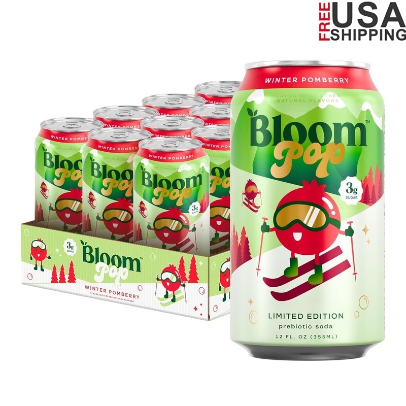 Prebiotic Soda Gut Health Support Caffeine Free Beverage No Artificial Additives