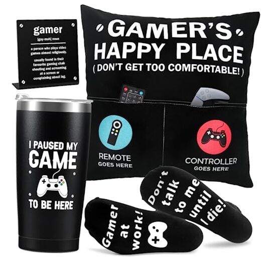 Gamer Gifts for Men Boyfriend Teenage Boy Birthday Christmas Gifts Box- Easter