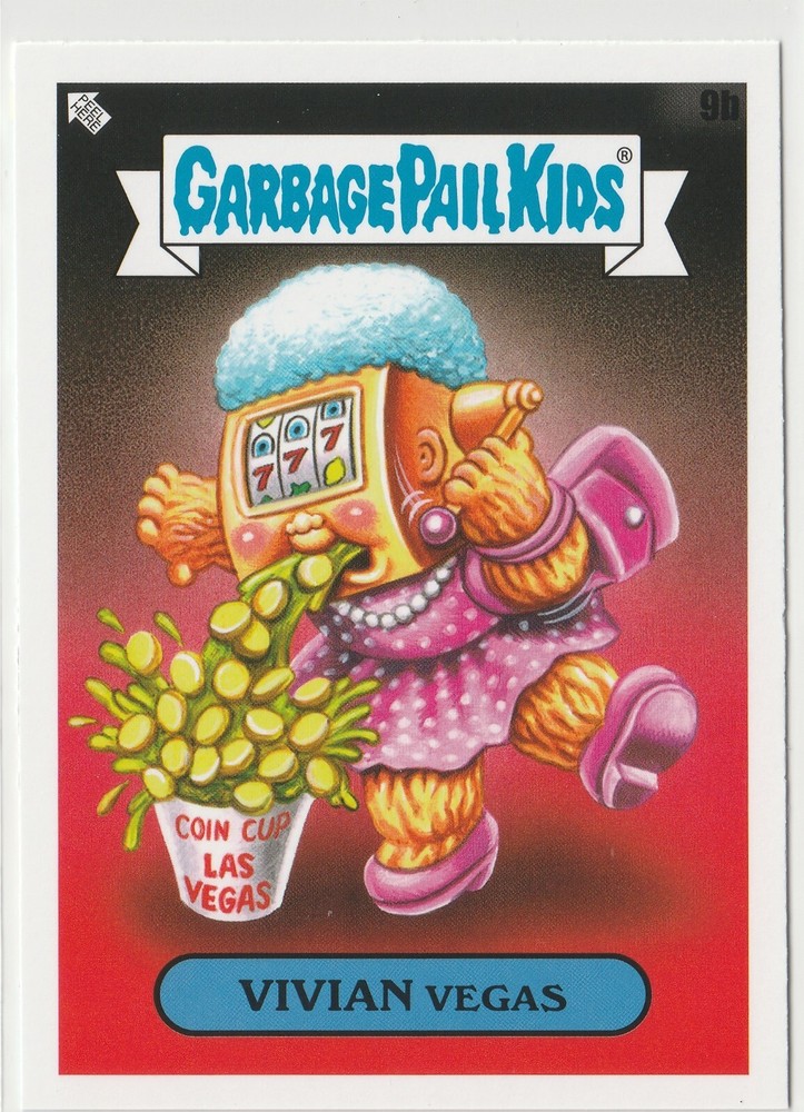 Vivian Vegas #9b Garbage Pail Kids GPK 2021 Go On Vacation
