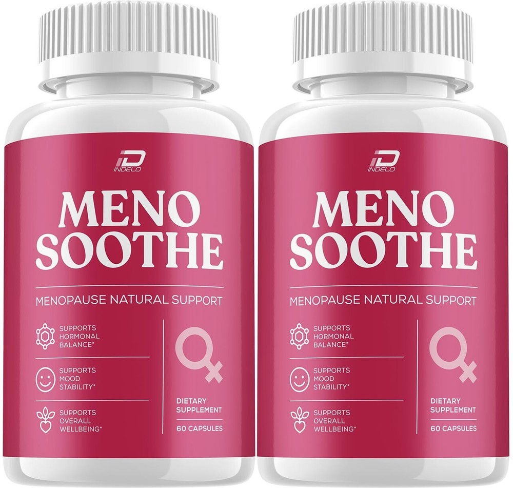 (2 Pack) Meno Soothe Female Capsule - MenoSoothe All Natural Menopause Pills