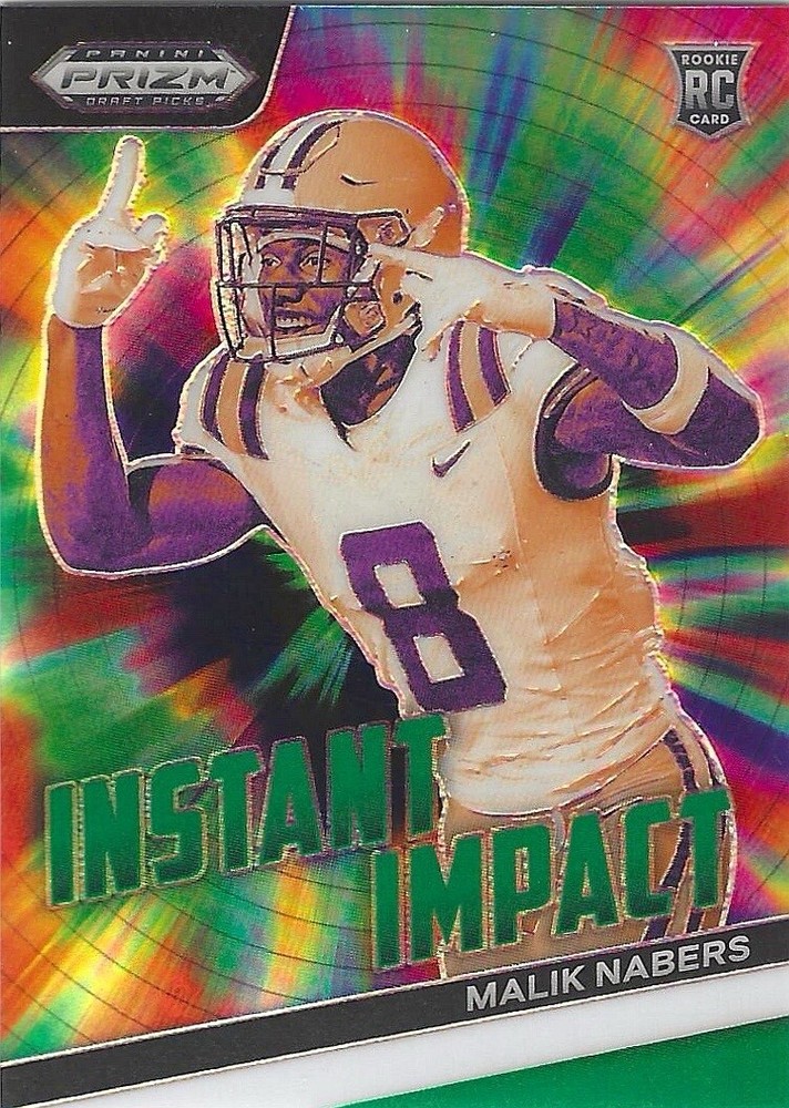 2024 Panini Prizm Draft Picks Instant Impact Green Prizm Malik NBA Rookie Card