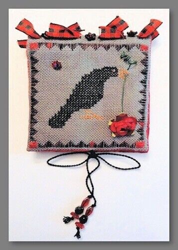 10%Off Fern Ridge Collections Kit - Raven and The Rose Needlebook