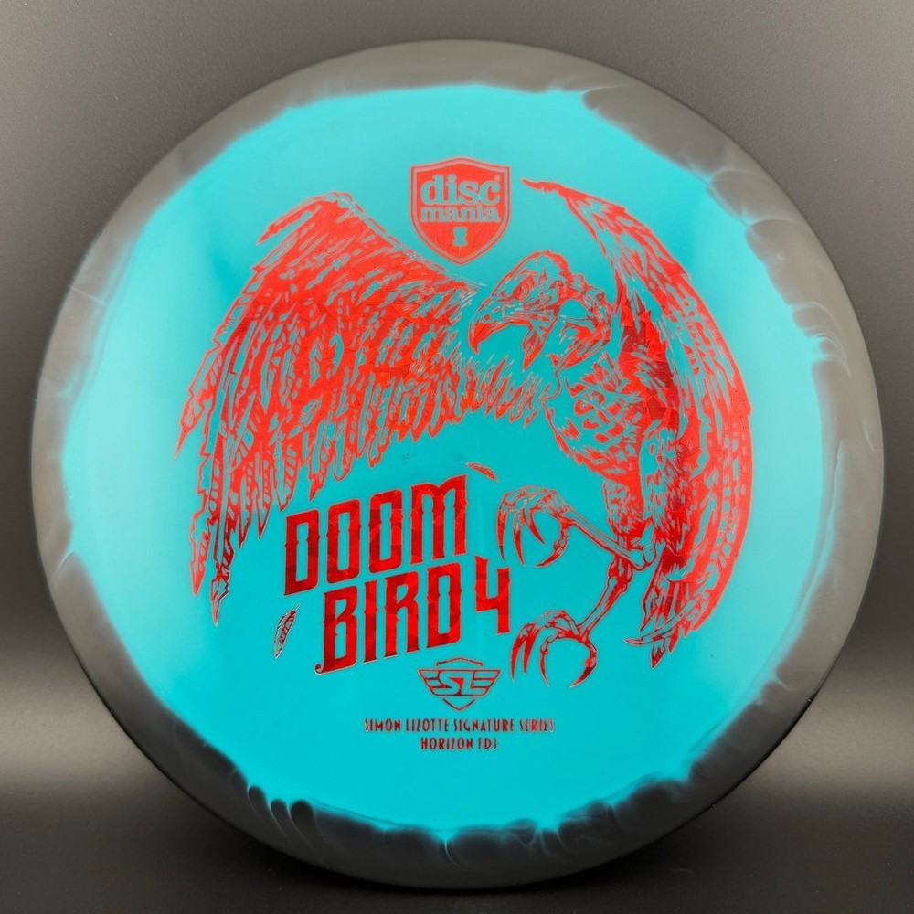 Discmania Swirly Horizon FD3 - Doom Bird 4 Simon Lizotte Sig Series