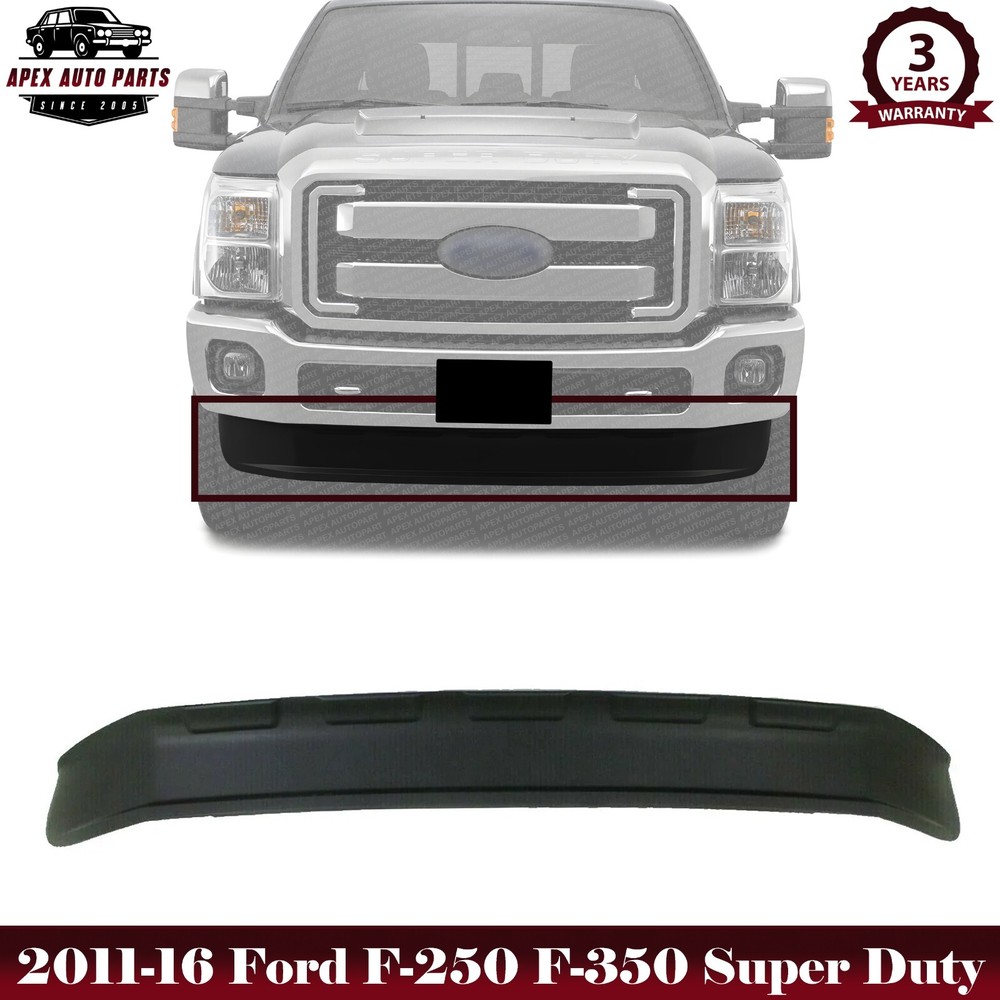 Front Lower Valance Air Deflector Textured For 11-16 Ford F-250 F-350 Super Duty