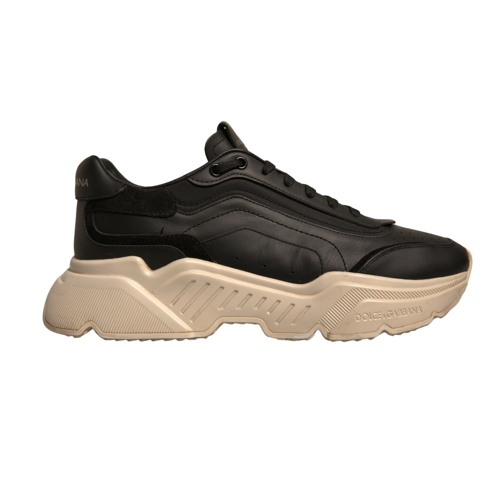 DOLCE & GABBANA Shoes Black White Daymaster Low Top Sneakers EU44 / US11 820usd