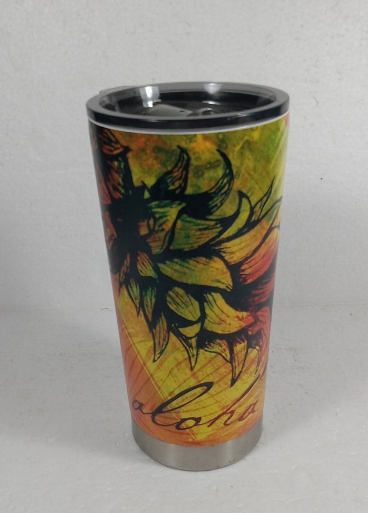 Natural Hi Travel Cup Stainless Steel Double Walled  Vacuum Insulated 20oz