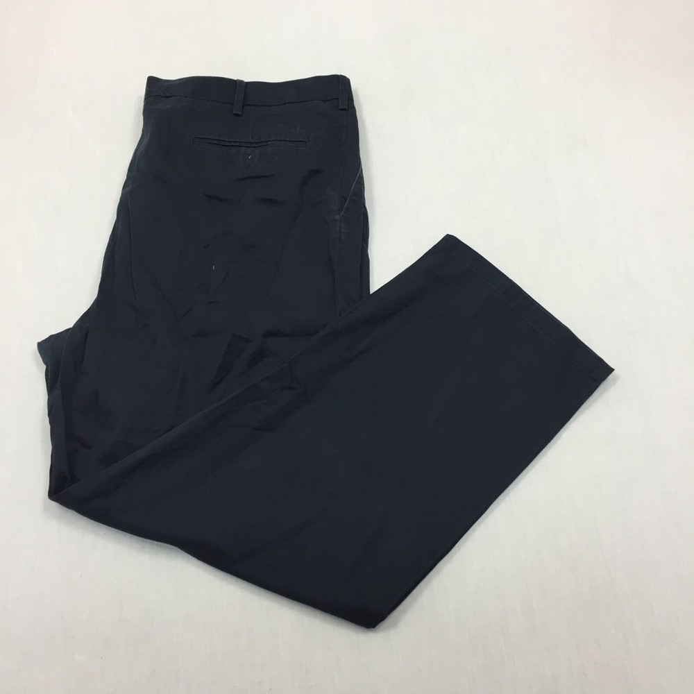 Dockers Chino Trousers Cotton Pants Straight Fit Mens Size 42W 30L Blue