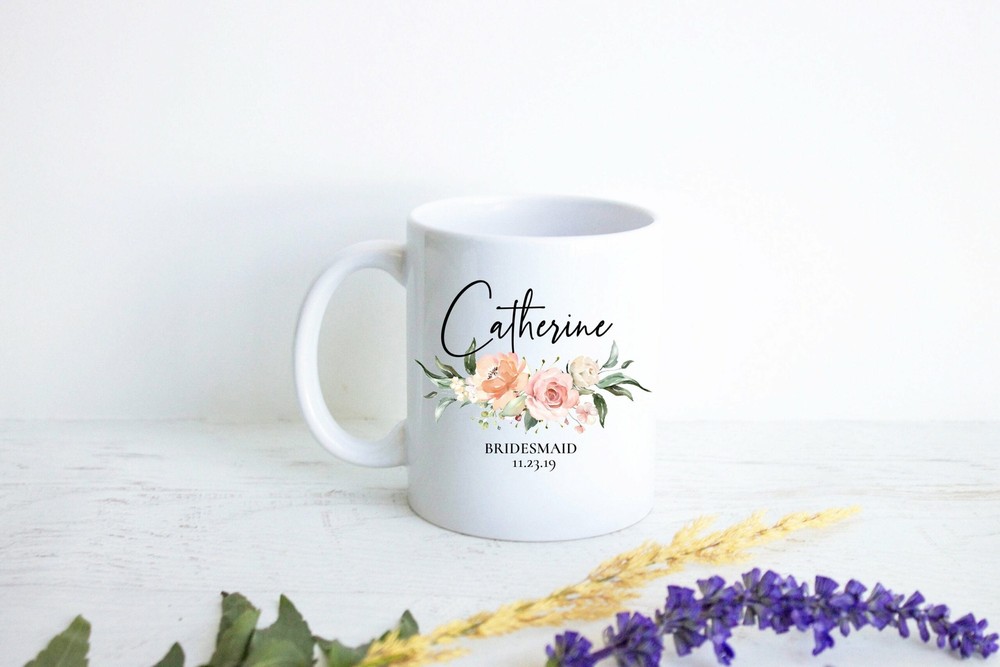 Bridesmaid Proposal Bridesmaid Mug Custom Personalized Mug Bridesmaid Gift