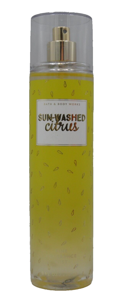 X3 Bath & Body Works Sunwashed Citrus FINE FRAGRANCE Mist Spray