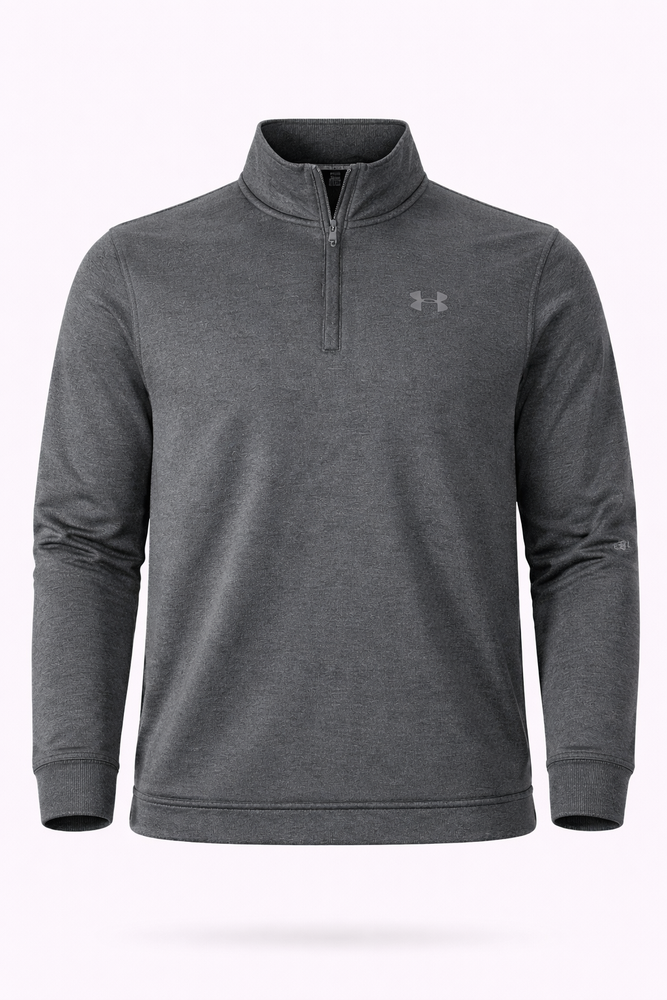 Under Armour Cold Gear 1/4 Zip Pullover - Black Size XL