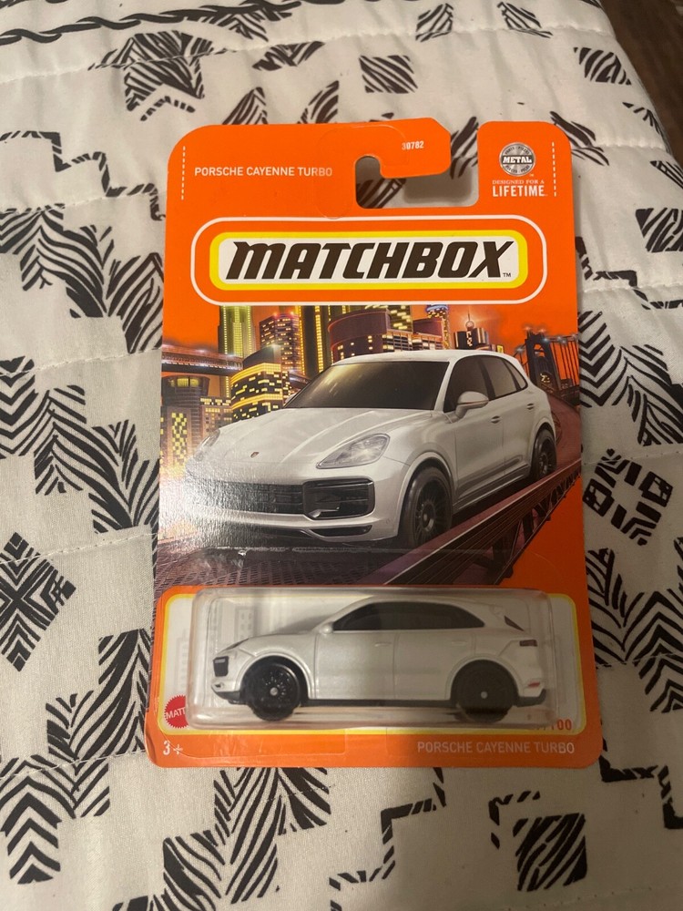 2024 Matchbox #27 White Porsche Cayenne Turbo Luxury SUV