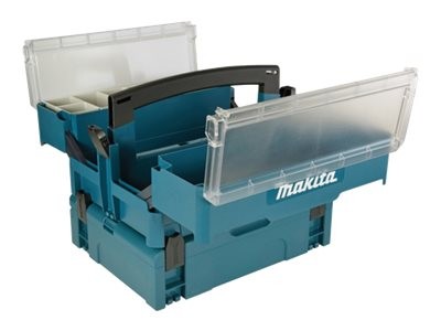 Makita P-84137 Green Plastic Tool Box 295mm x 395mm Car Storage