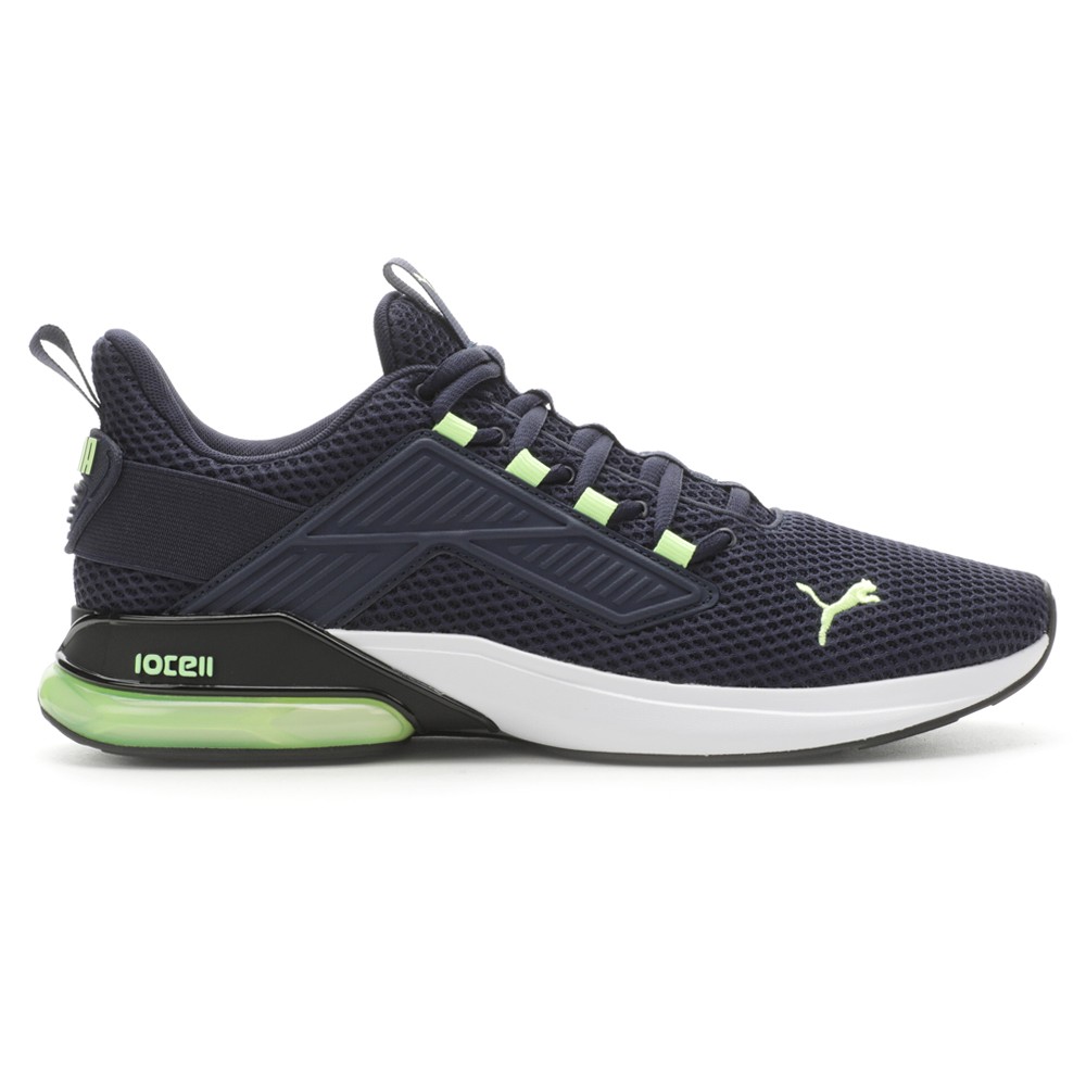 PUMA Cell Rapid Neon Blue Running Shoes for Men Athletic Sneakers 37898401