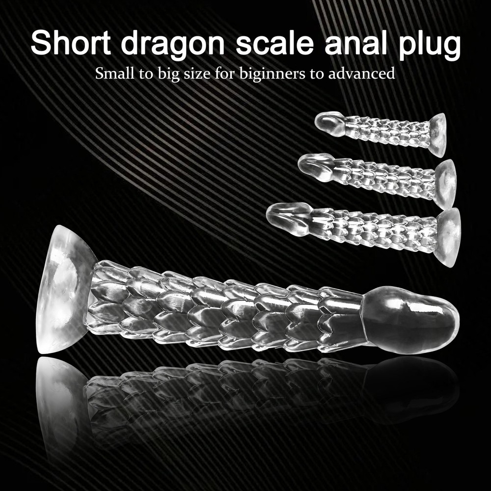 S/M/L Anal Butt Plug Suction Cup Prostate Massager G Spot Stimulator Sex Toys