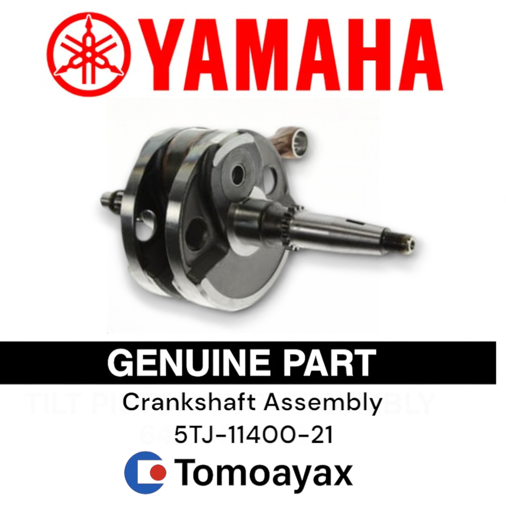 Yamaha 5TJ-11400-21 Crankshaft Assembly Genuine OEM Part for Motorcycle Japan