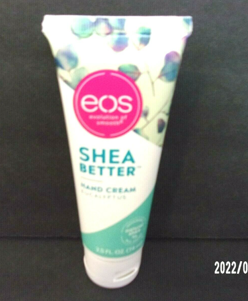 EOS Shea Better Hand Cream with Eucalyptus 2.5 oz Nourishing Natural Shea Butter