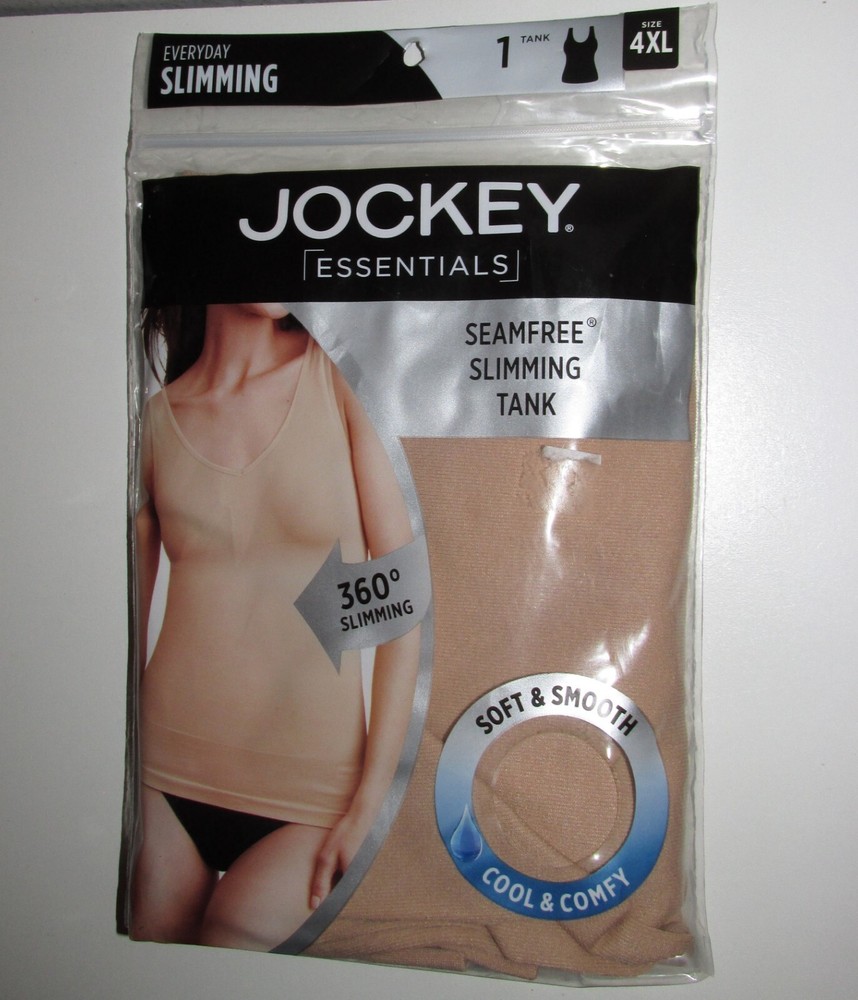Womens Jockey Essentials Seamless Slimming Tank (Size 4XL) BRAND NEW IN PACKAGE