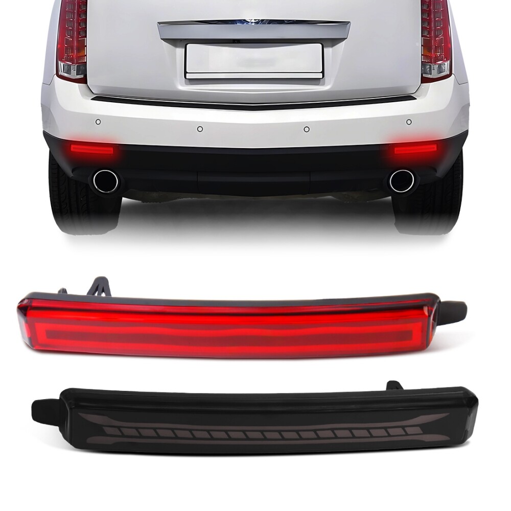 Cadillac SRX 2010-2016 Rear Bumper Brake Light Turn Signal Reflector Lamp