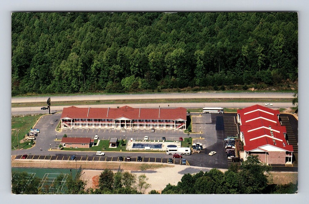 Fayetteville WV-West Virginia Comfort Inn New River Advertising Vintage Postcard