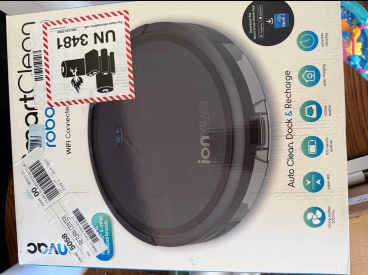 ionvac SmartClean V4 Black Bagless Vacuum Cleaner