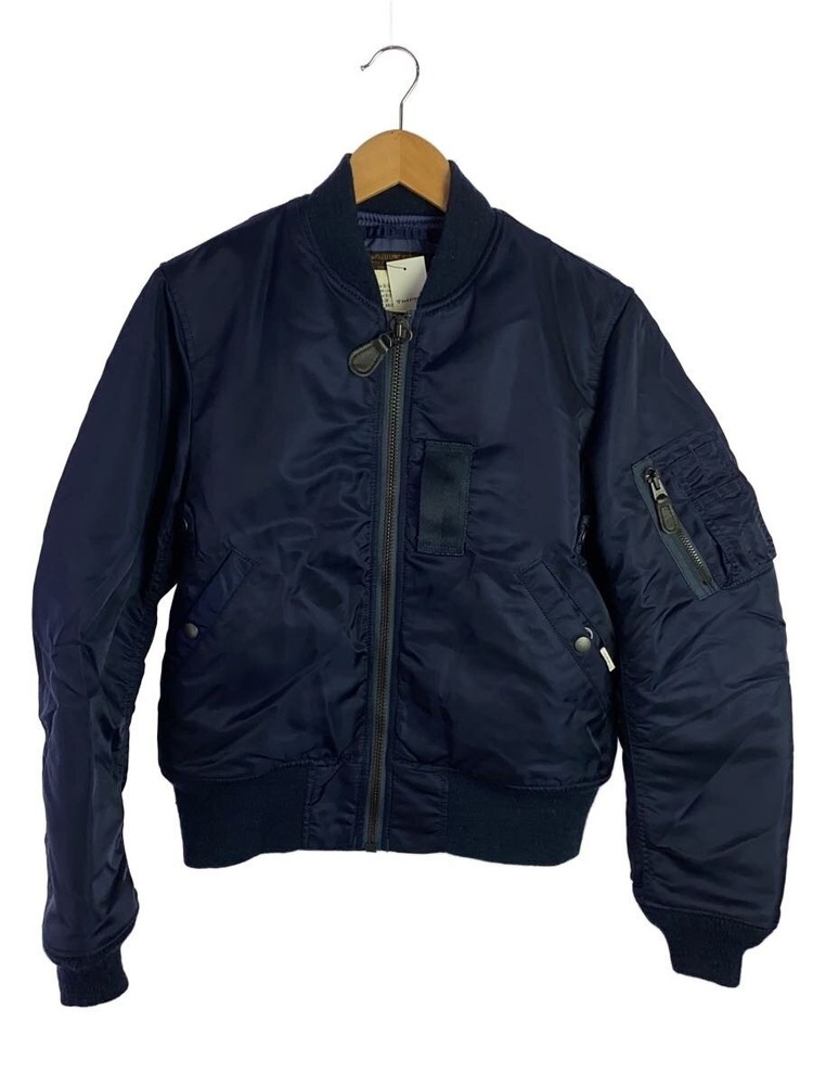 Avirex Flight Jacket/38/Nylon/Nvy/6172170 3392