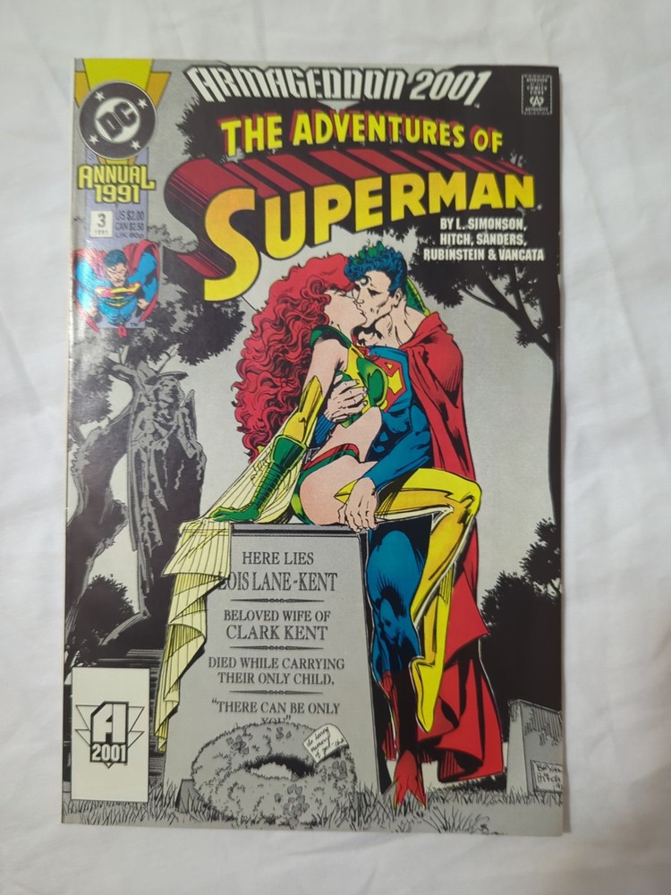 The Adventures of Superman Annual #3 - Armageddon 2001 (1991) DC Comics  NM
