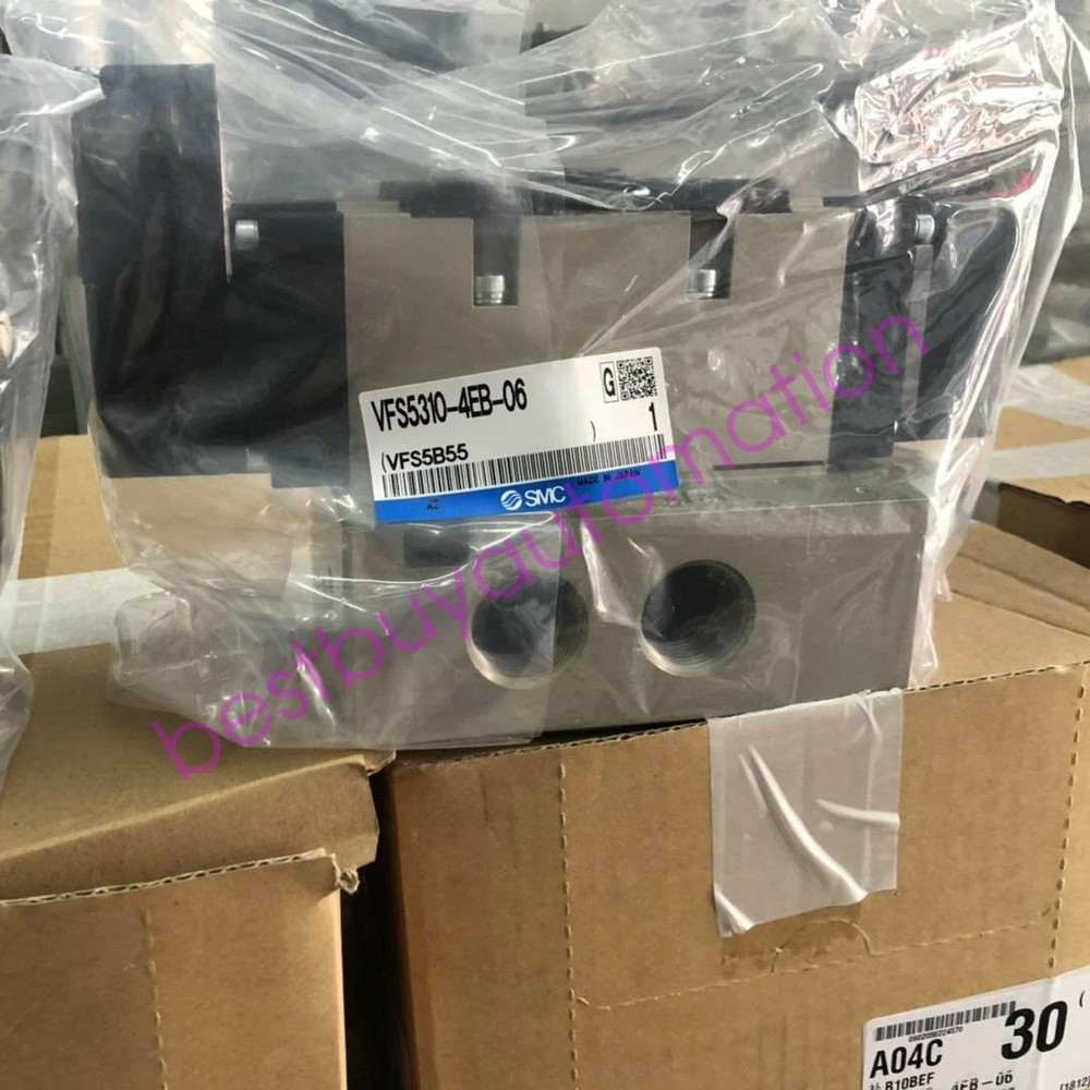 SMC VFS5310-4EB-06 Solenoid Valve 1PC New VFS53104EB06 Expedited Shipping