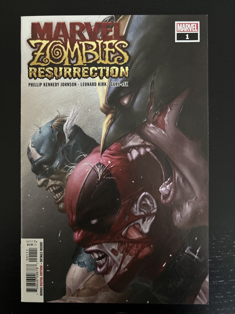 Marvel Zombies Resurrection #1 Book Marvel Comics Wolverine Deadpool NM
