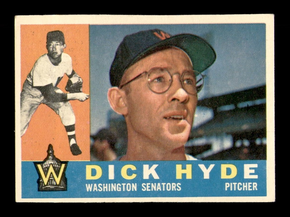 1960 Topps #193 Dick Hyde VG-EX Baseball Card OBGcards