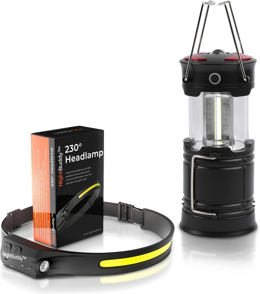 Durable 350 Lumens LED Headlamp with 5 Light Modes for Camping Gear Essentials