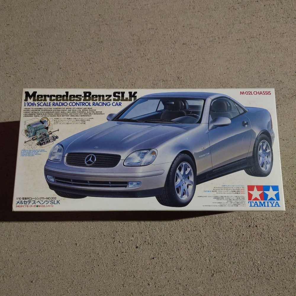 TAMIYA 1/10 RC Mercedes-Benz SLK M-02L Electric Kit 58202