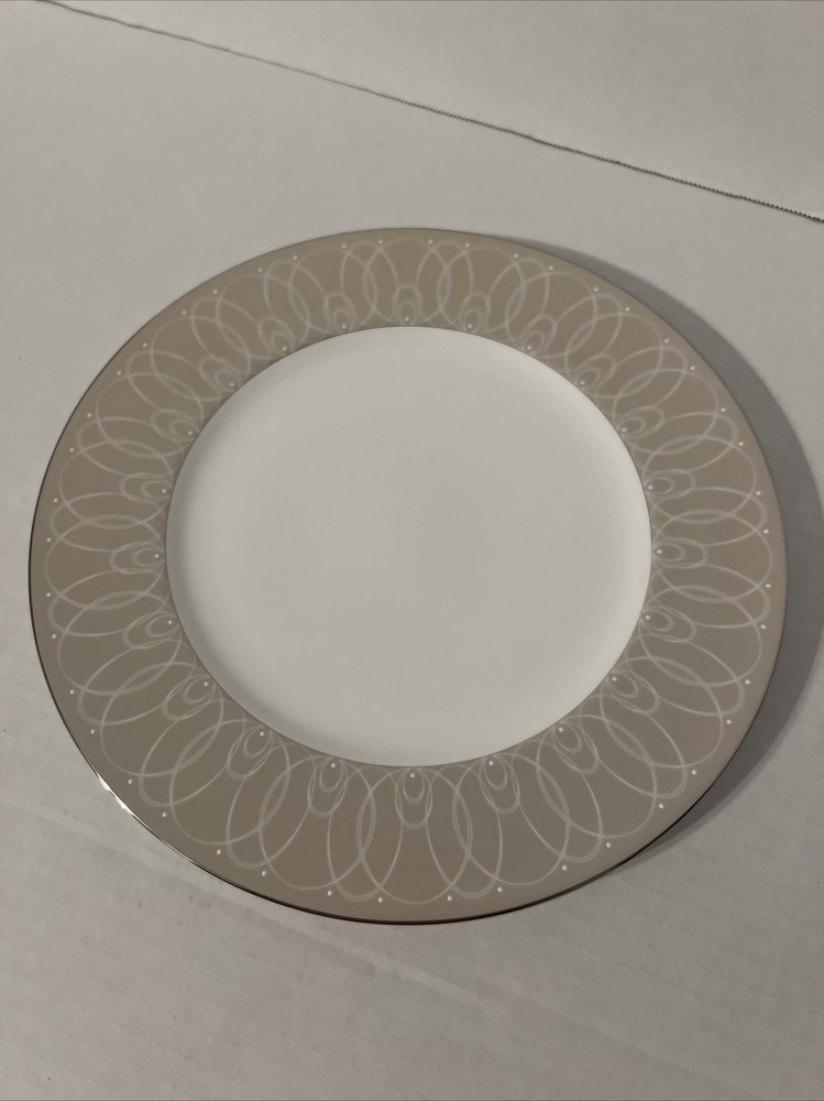 Waterford Ballet Icing Mocha 10 3/4 Inches Dinner Plate