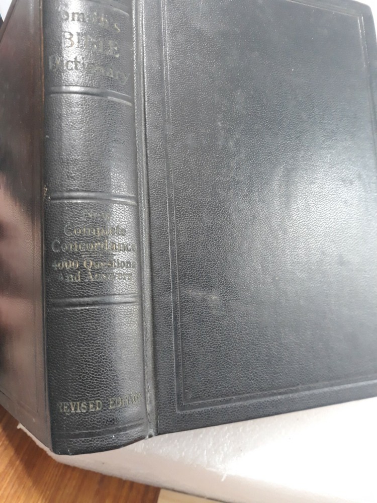 Smiths Bible Dictionary Revised Edition New Complete Concordance vintage