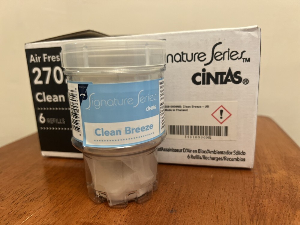 Cintas Signature Series Air Freshner: Clean Breeze Scent