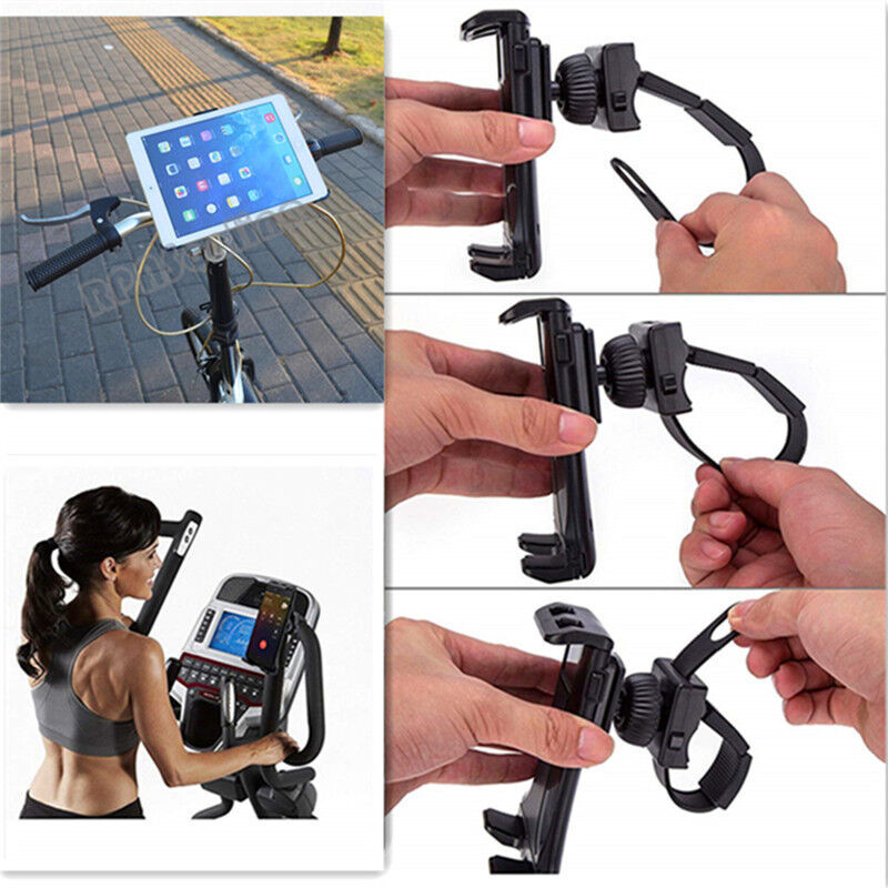 360° Rotation Steering Wheel Car Mount Clamp Holder for 3.5-11.2 phones & Tablet