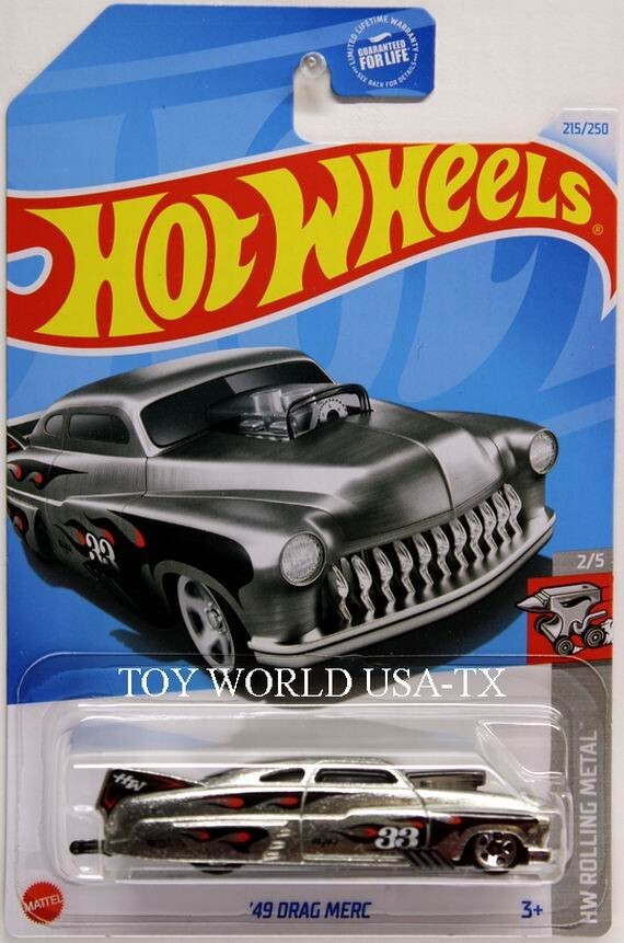 2024 Hot Wheels #215 HW Rolling Metal '49 Drag Merc