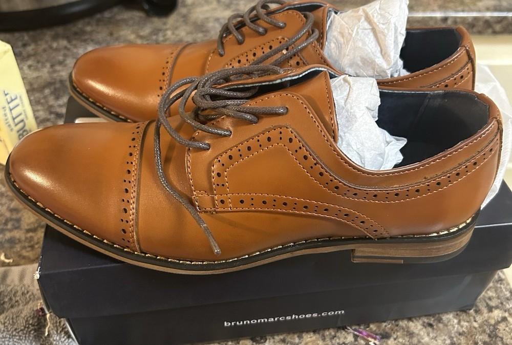 Bruno Marc Boy's dress shoes size 6 New