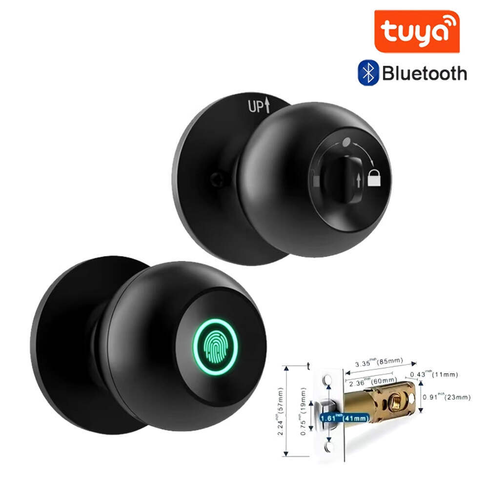 Tuya Smart Fingerprint Door Lock Keyless Biometric Security Electronic Lock