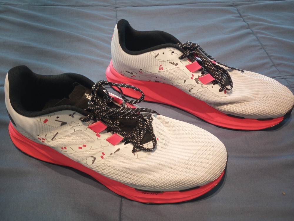 North Face trail running shoes men's size 12.5 for outdoor adventures