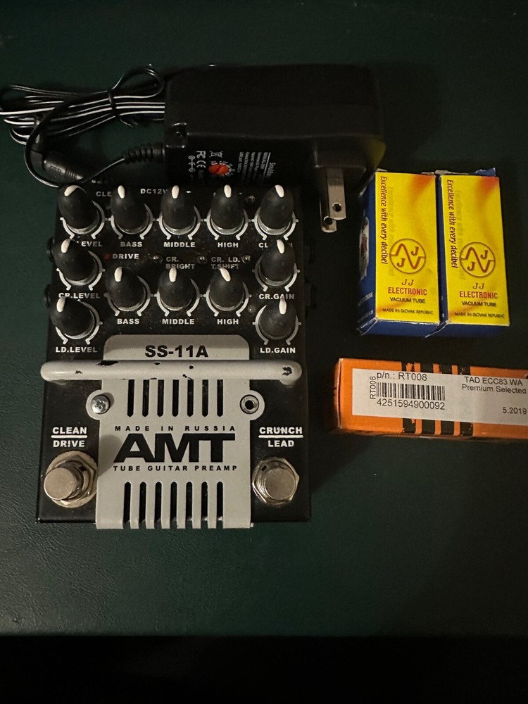 AMT Electronics SS-11A (Classic) All Tube 3 Channel Guitar Preamp