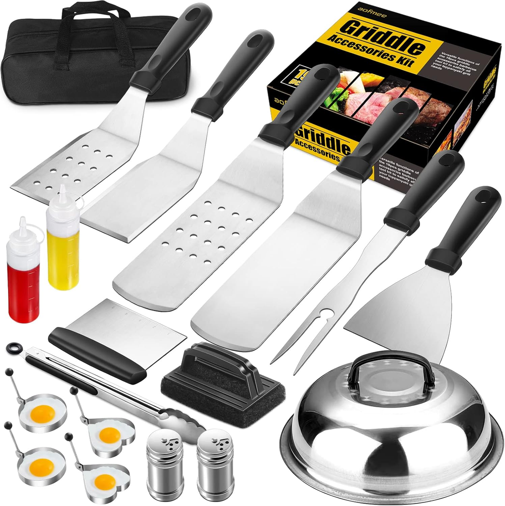 19-Piece Griddle Accessories Kit for Blackstone & Flat Top Grills