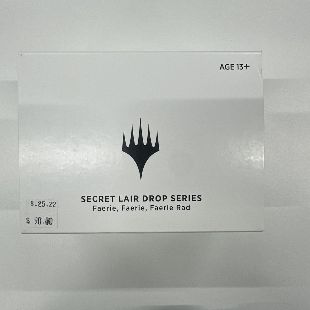 MTG Secret Lair Drop Faerie Faerie Faerie Rad Sealed Deck