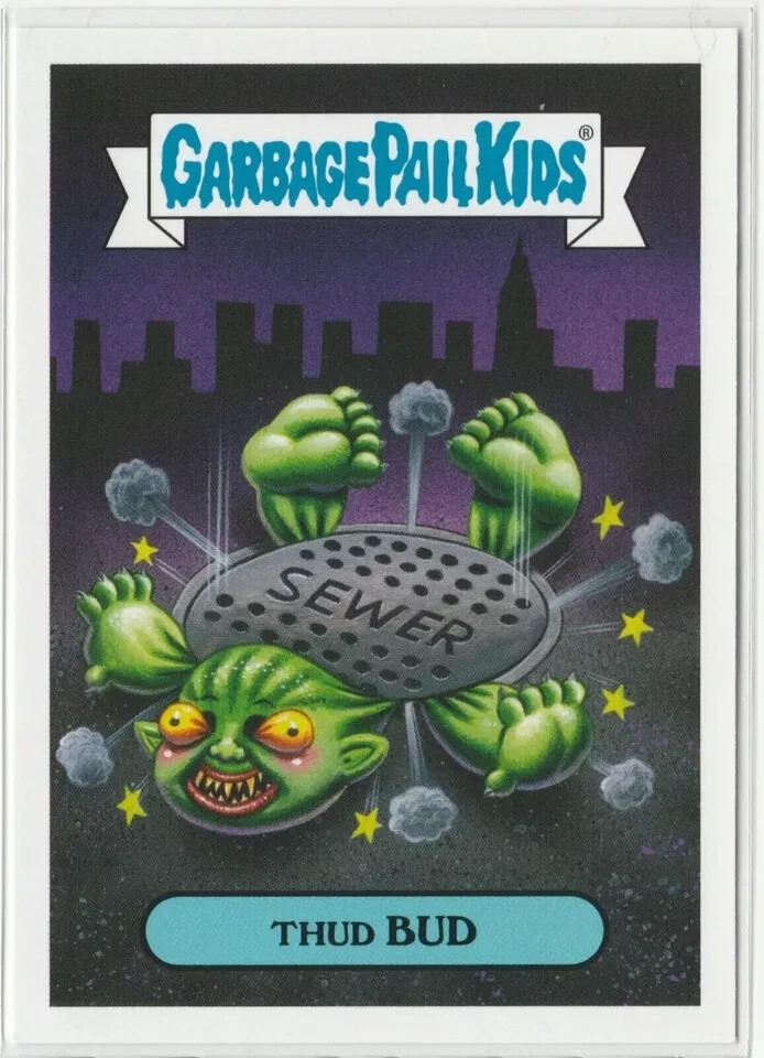 Thud Bud 4a Garbage Pail Kids GPK 2019 Revenge of Oh the Horror-ible Card