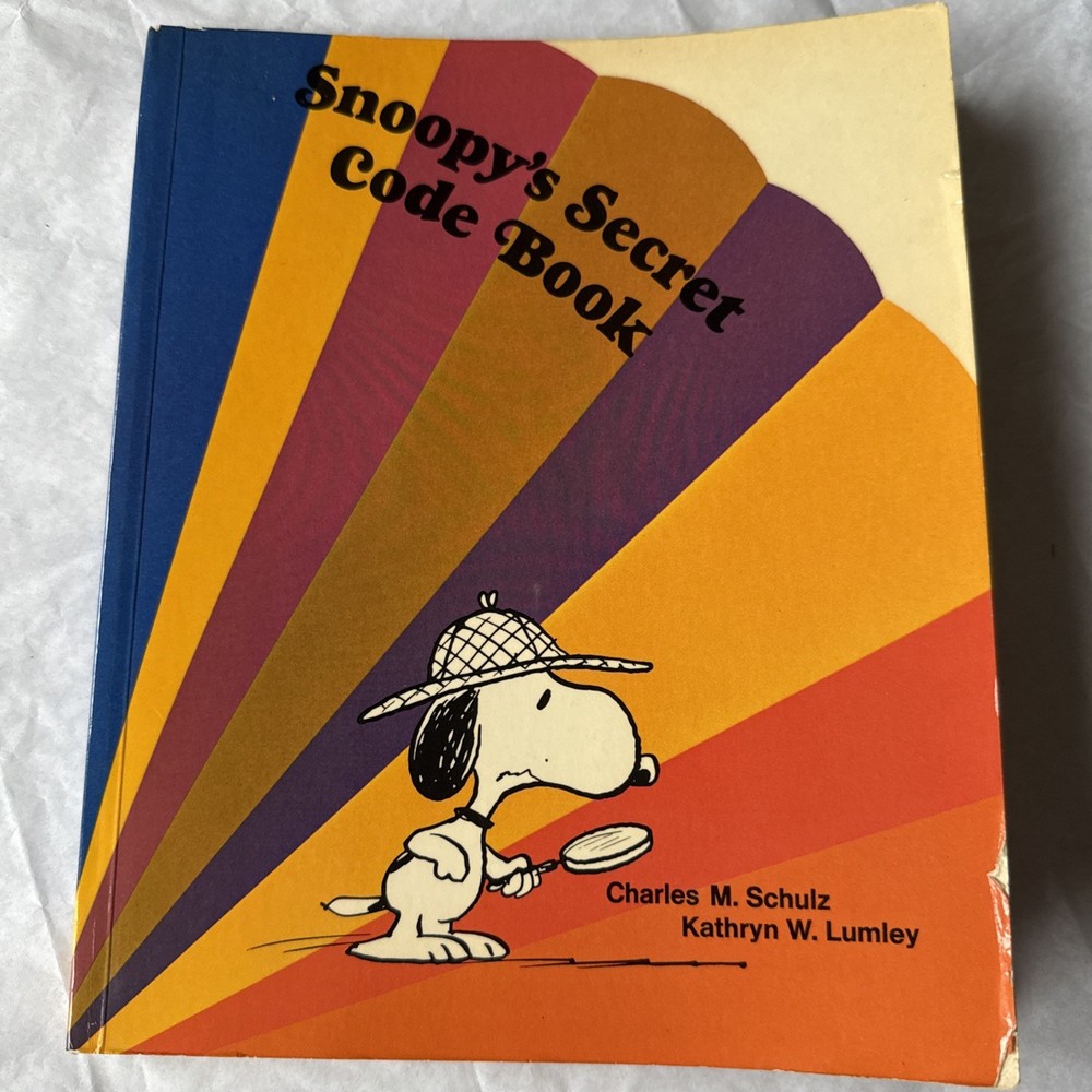 Snoopy's Secret Code Book by Charles M. Schulz & Kathryn Wentzel Lumley (1971)
