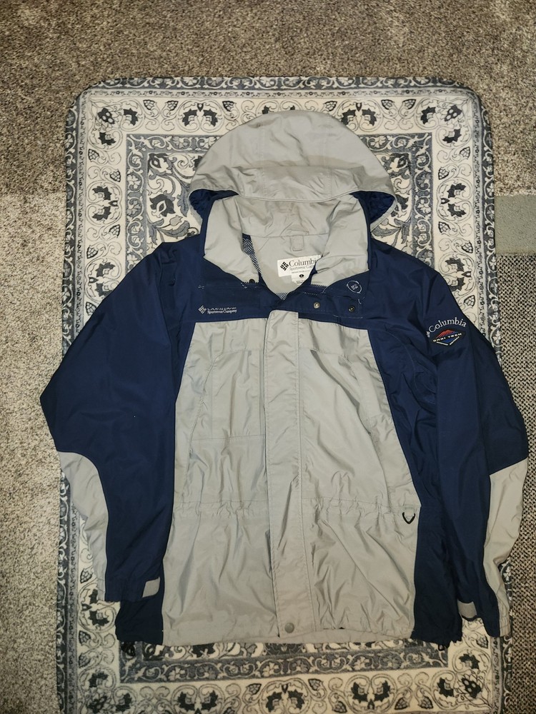 Columbia Men's Omni-Tech Waterproof Windbreaker Rain Jacket Size L NWT