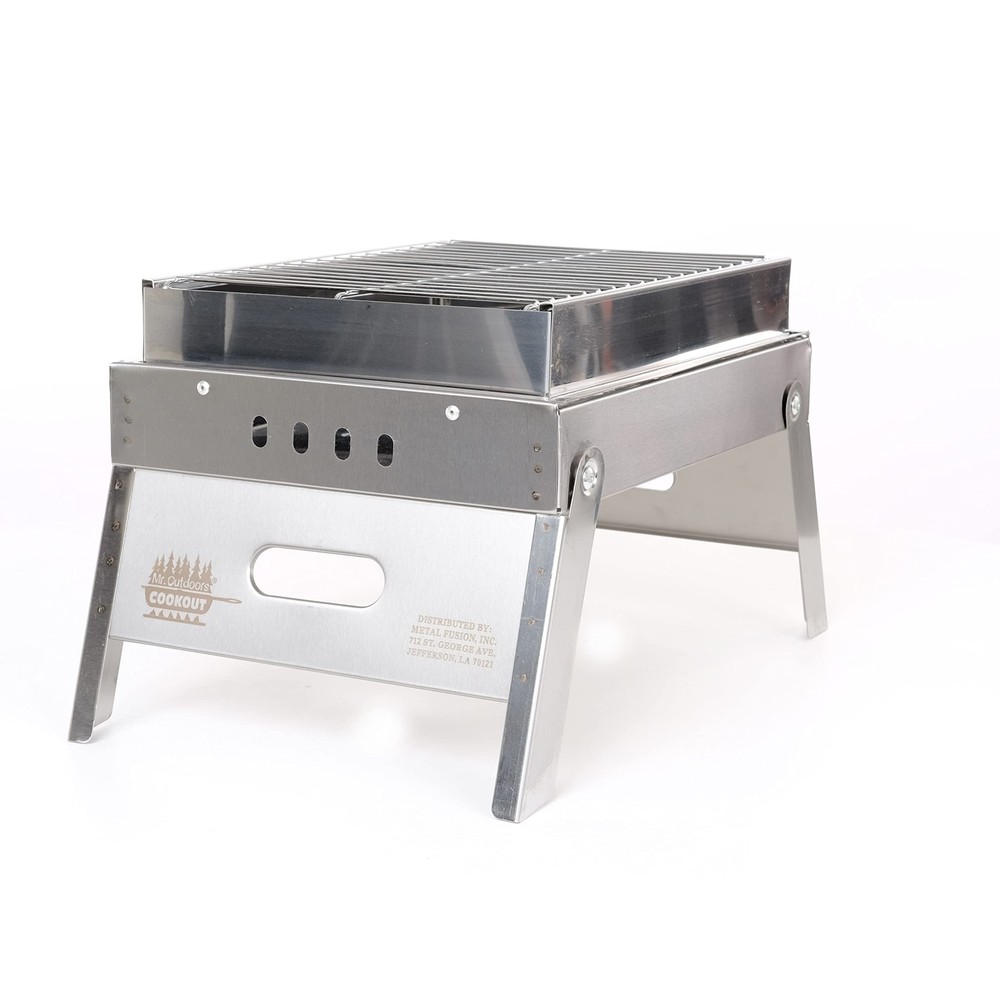 Mr. Outdoors Cookout Model # MOCG15SS Portable Stainless Steel Grill
