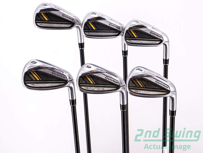 TaylorMade Rocketbladez 5-PW Graphite Regular Right-Handed Iron Set 39.0in