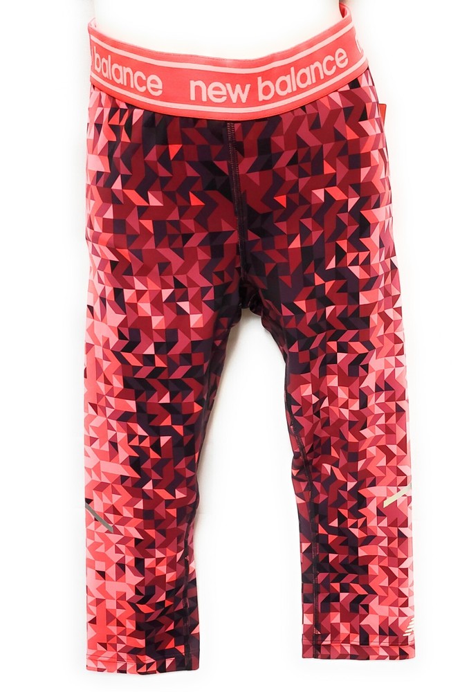 Womens New Balance WP81135 VTX NB Mid Rise Accelerate Capri Tight Workout Pants